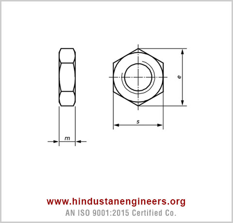 DIN 439 Hex Nuts / DIN 936 Hex Nuts